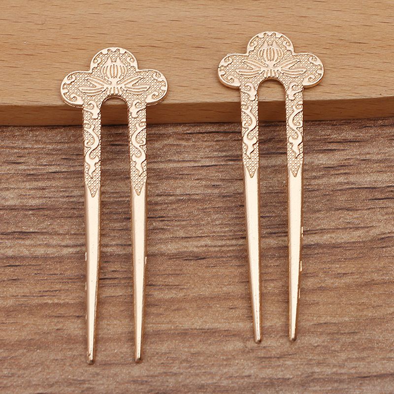 Hair Sticks Champagne Gold