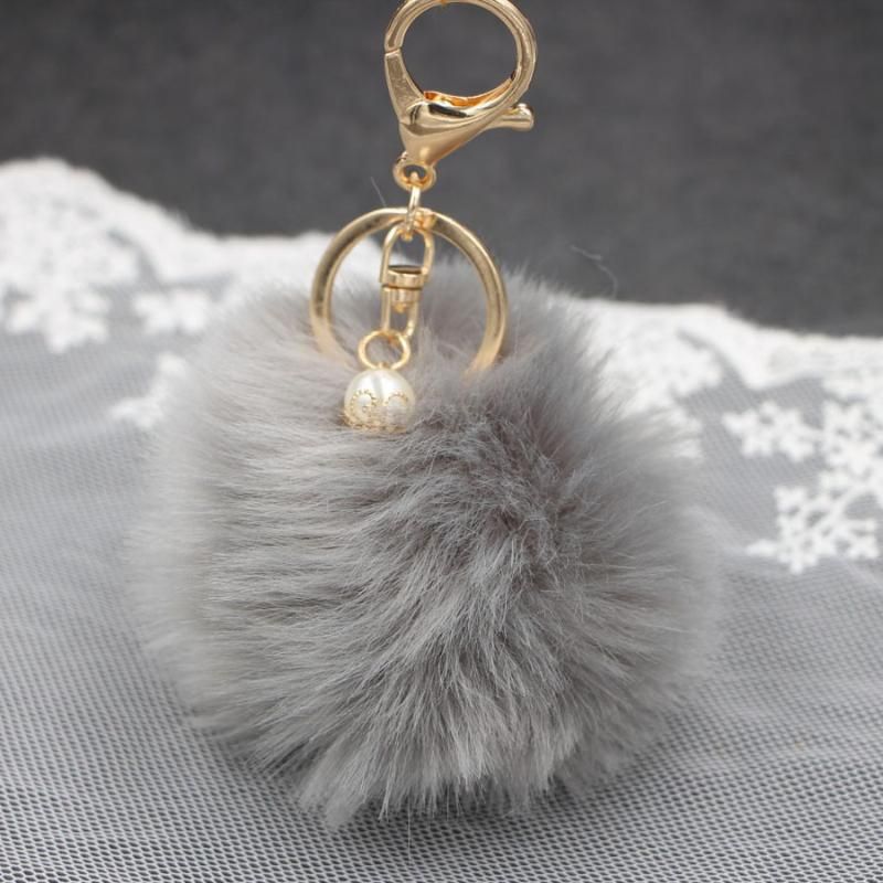 Gold Keychain Gray