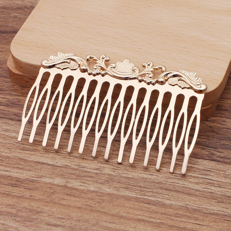 Hair Combs Champagne Gold