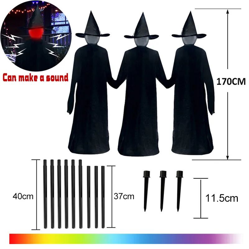 3pcs Voice Witch