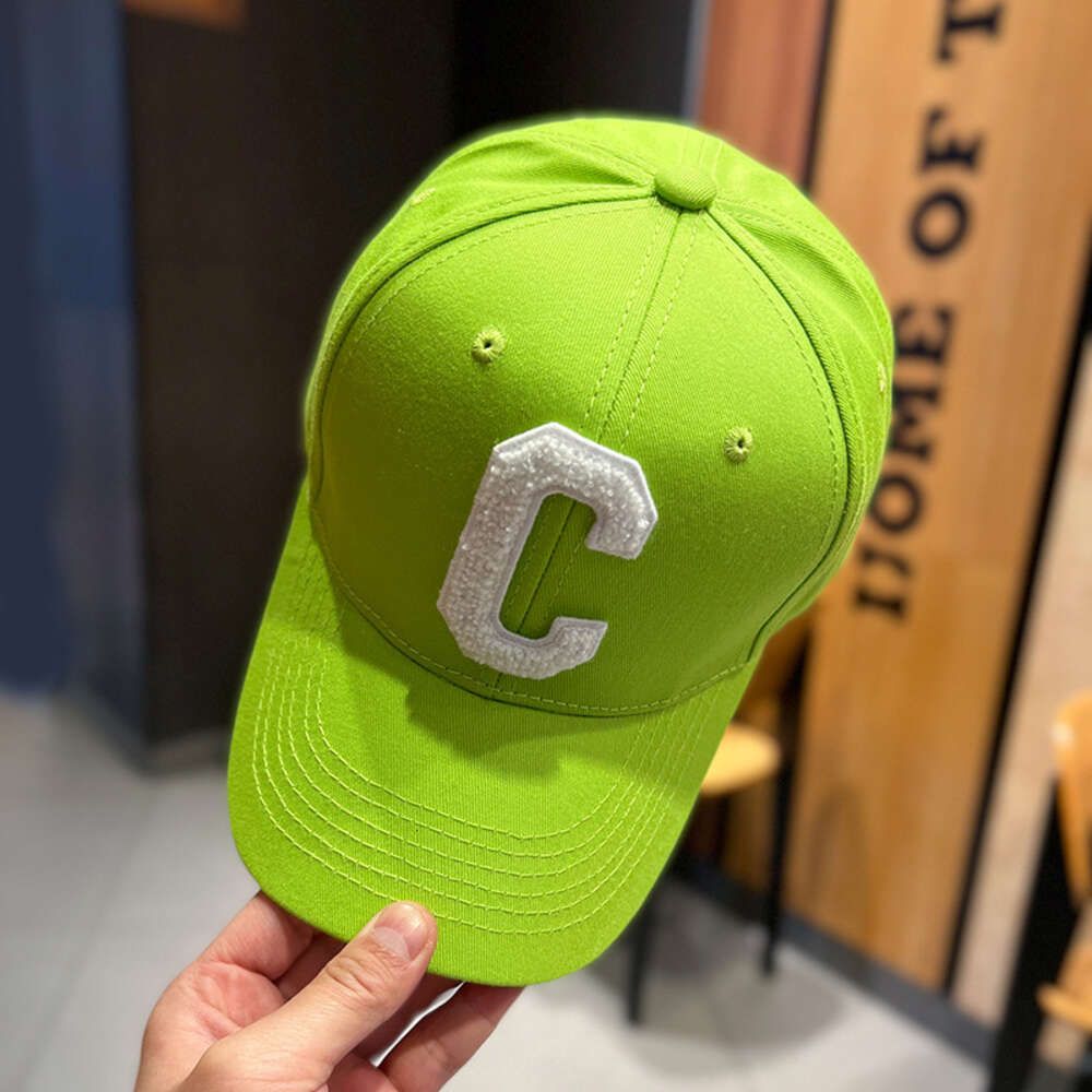 fluorescent green large c-letter