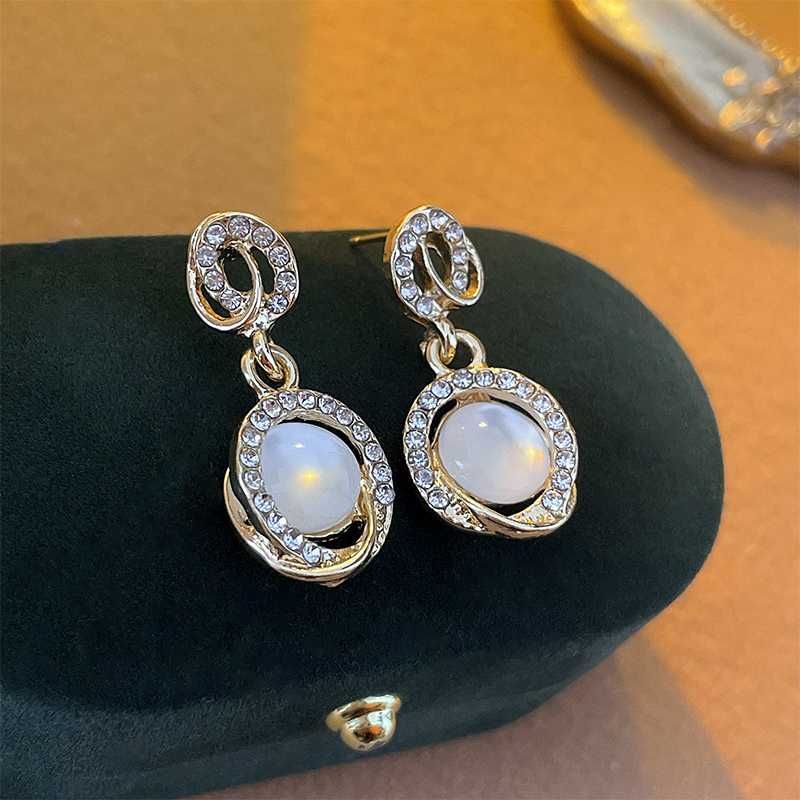 opal earrings CN