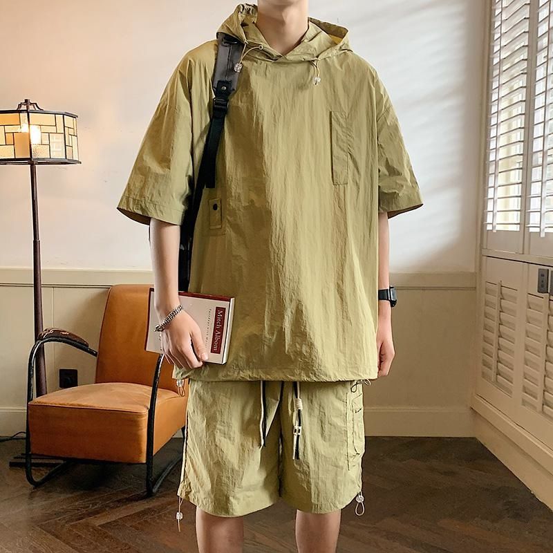 Khaki Summer Set Man