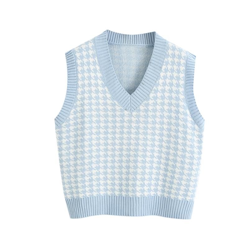 Sweater Azul Argyle.