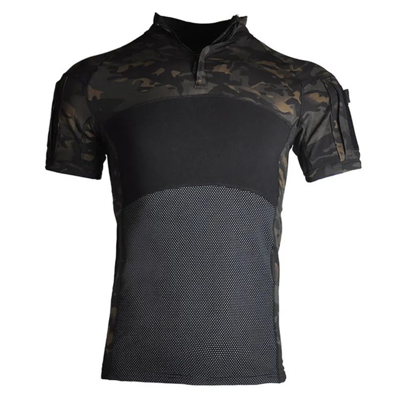 Short black camo