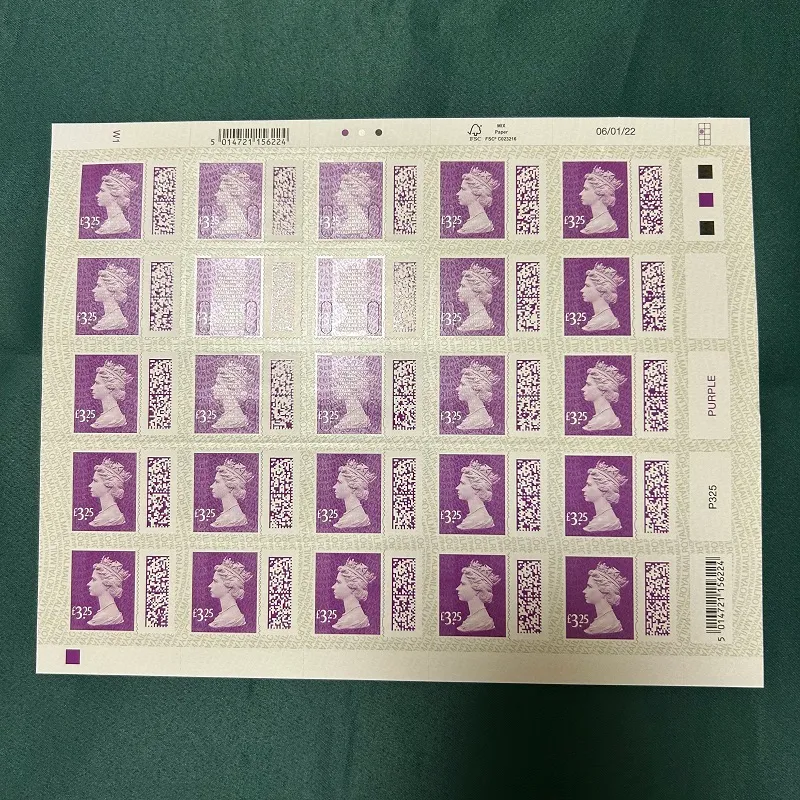 S（25 PCS/シート）