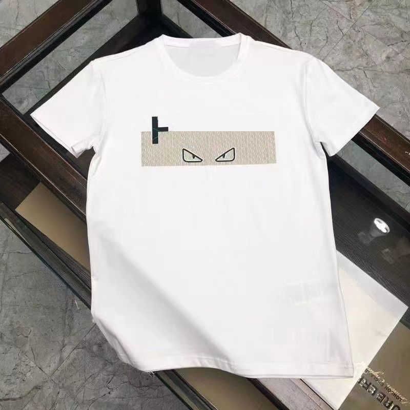 f white short sleeved