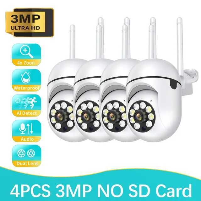 3mp Only Camera 4pcs-Eu Plug