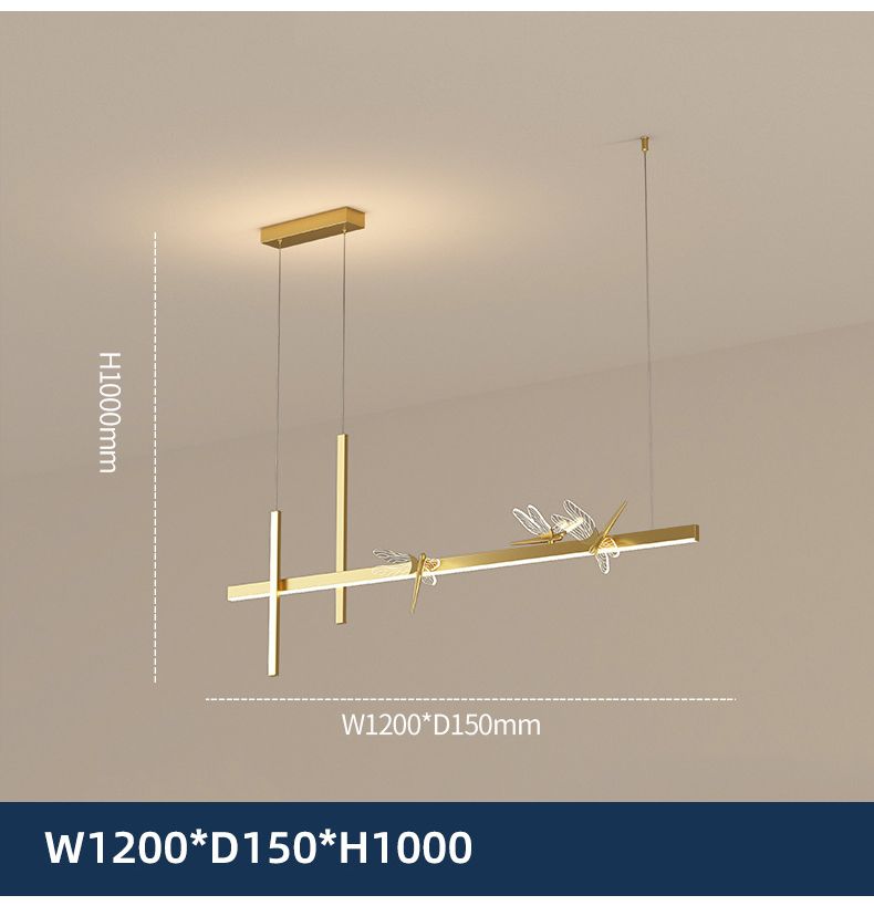 luz quente Ouro-W120xD15cm