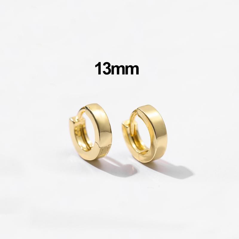 13mm Medium Gold