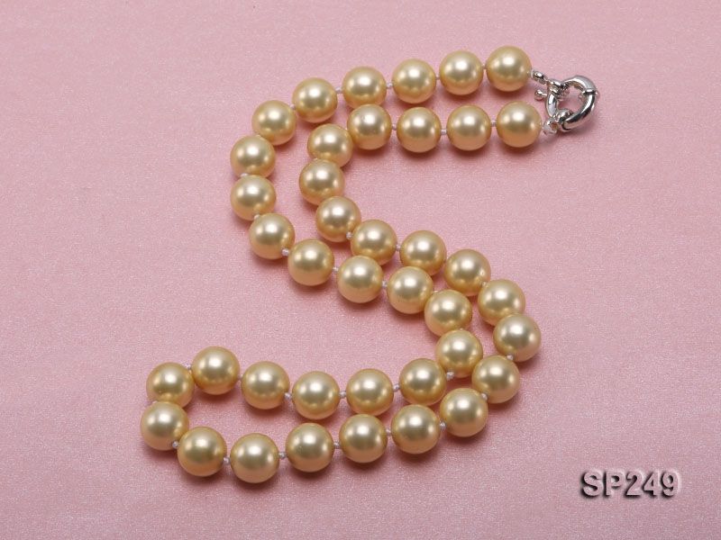 pearl necklace 45cm Yellow China