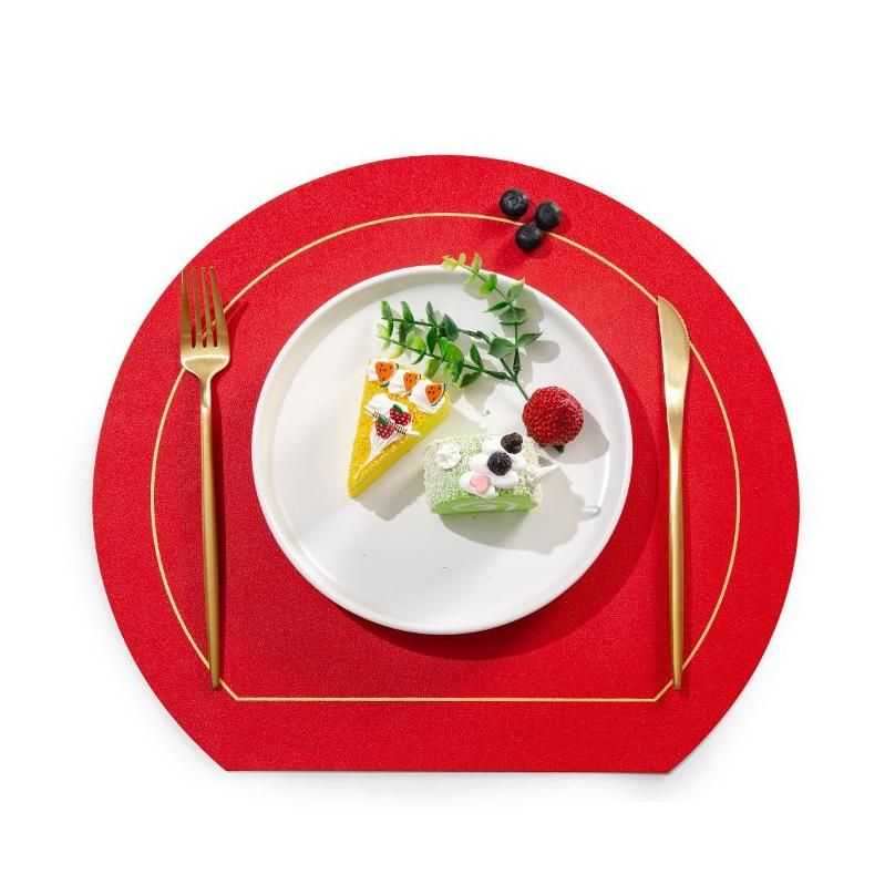 Kırmızı placemat