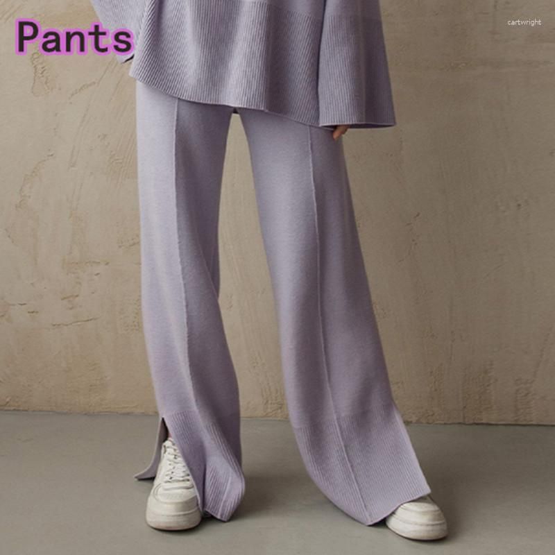 Pantalon violet lilas