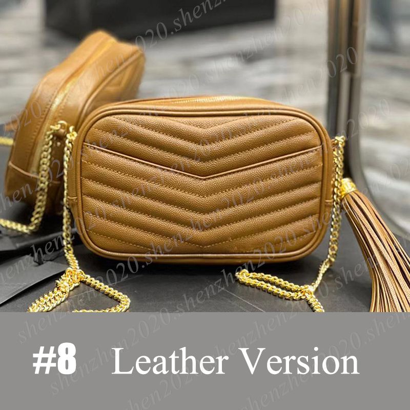 #8 Leather-Brown/Gold