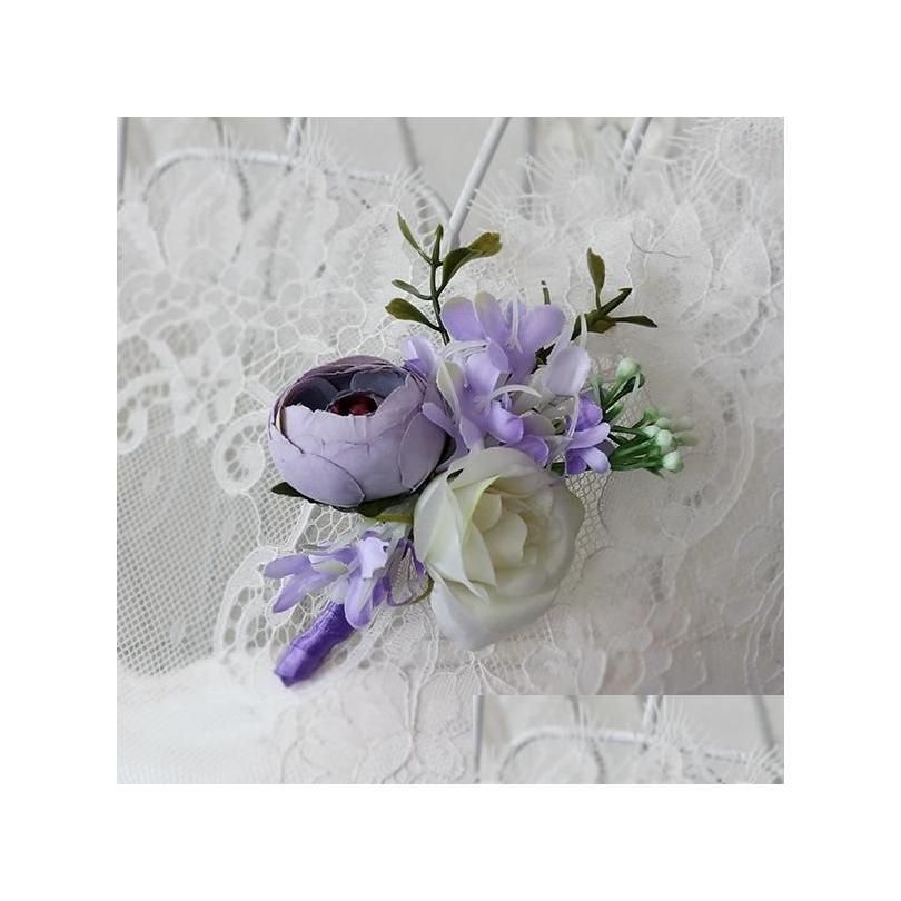 Corsage violet