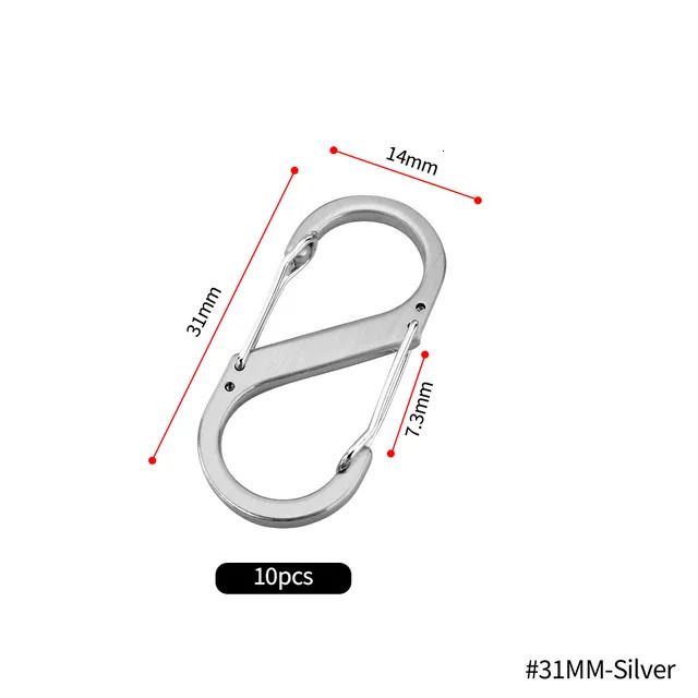 31mm-silver(10pcs)