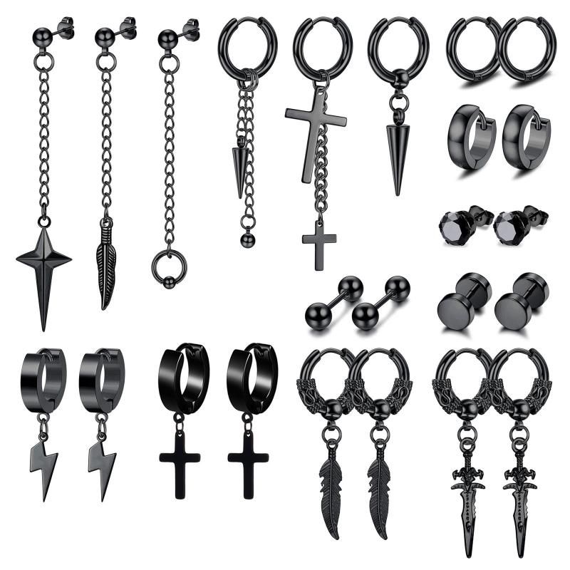 24pcs Set Black