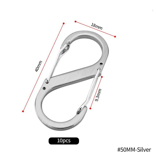 50mm-silver(10pcs)