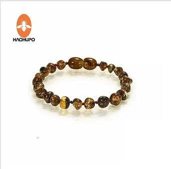 Grön Amber-33cm Baby Halsband