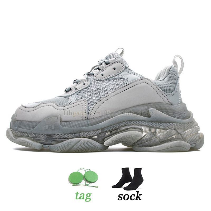 T16 36-45 Clear Sole Grey