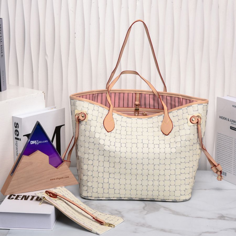 #6 White grid + pink inner -32cm