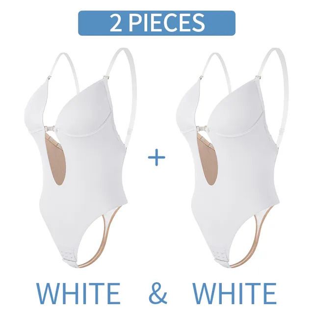 two pieces white