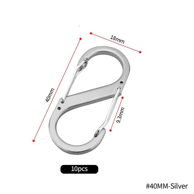 40mm-silver(10pcs)