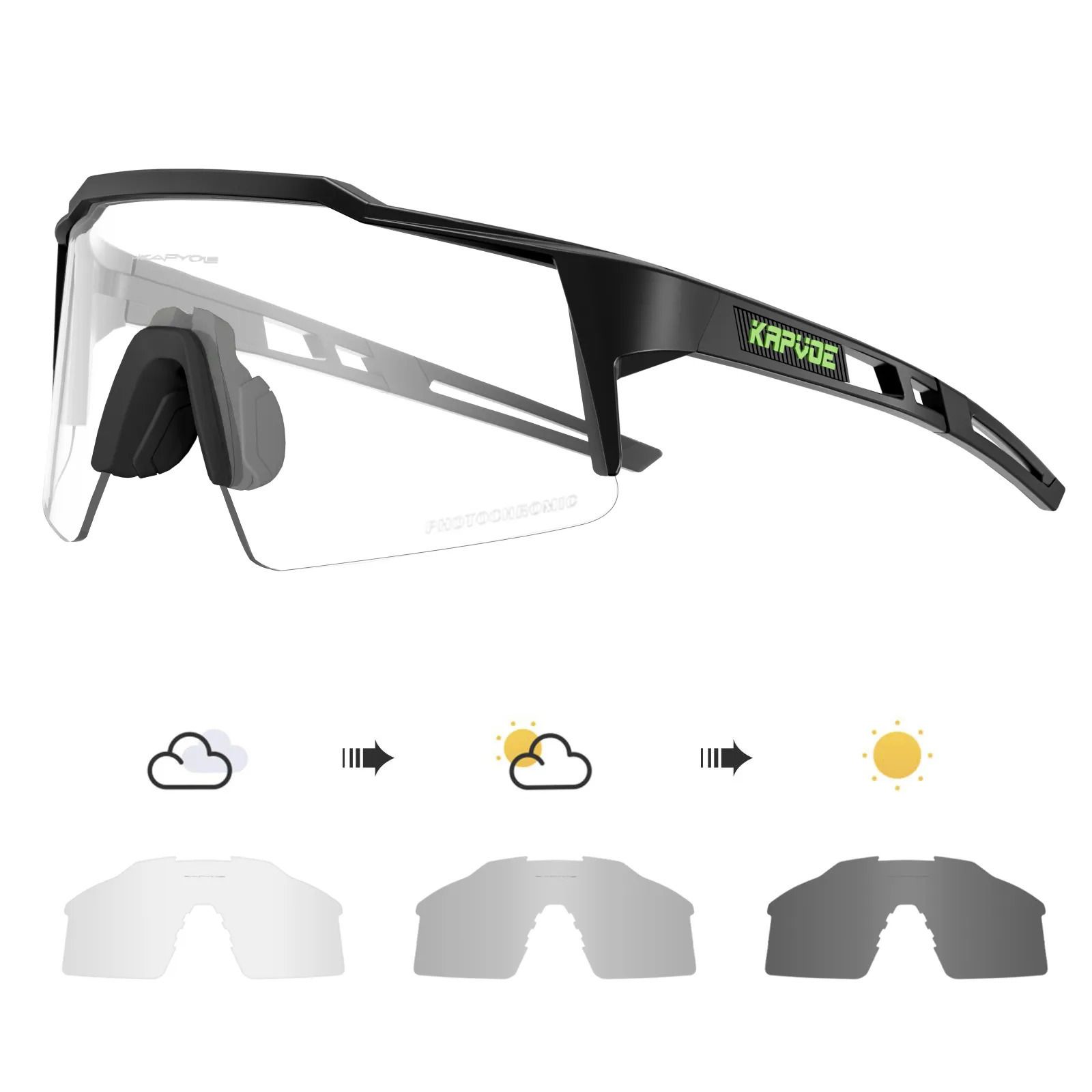 Ke9023-pc-1l-10-Photochromic-1 Lens