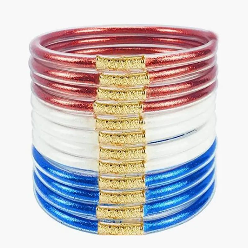 65mm 12Pc red white blue