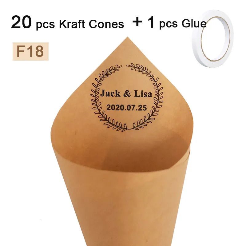 Cono personalizzato 20pcs9.