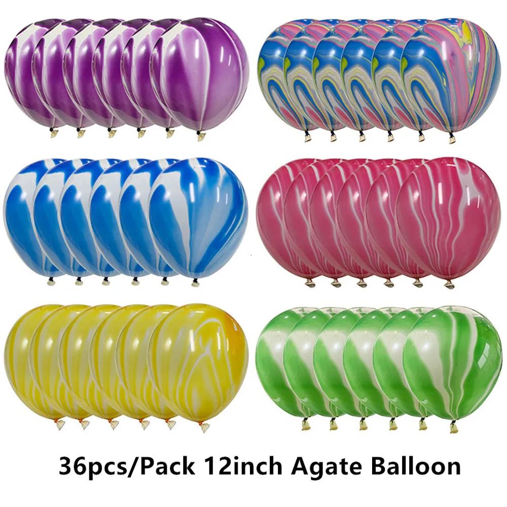 36 sztuk agatowy balon