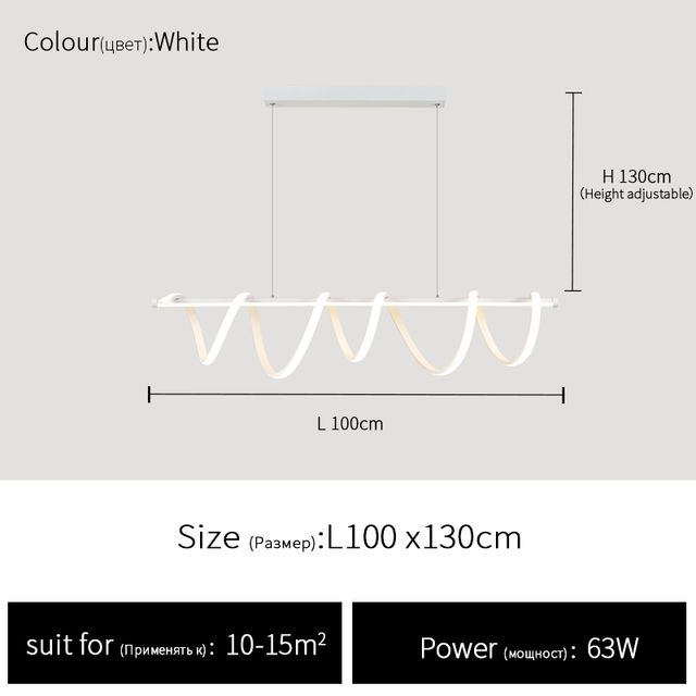 Varmvit (3000k) D White L100cm