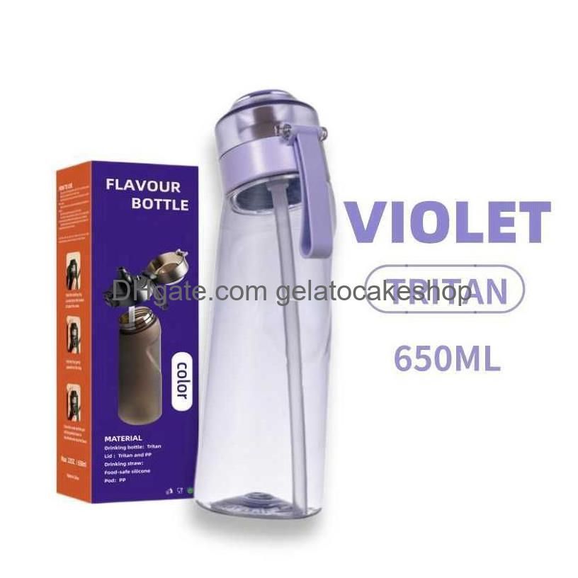 650 ml-violett flaska