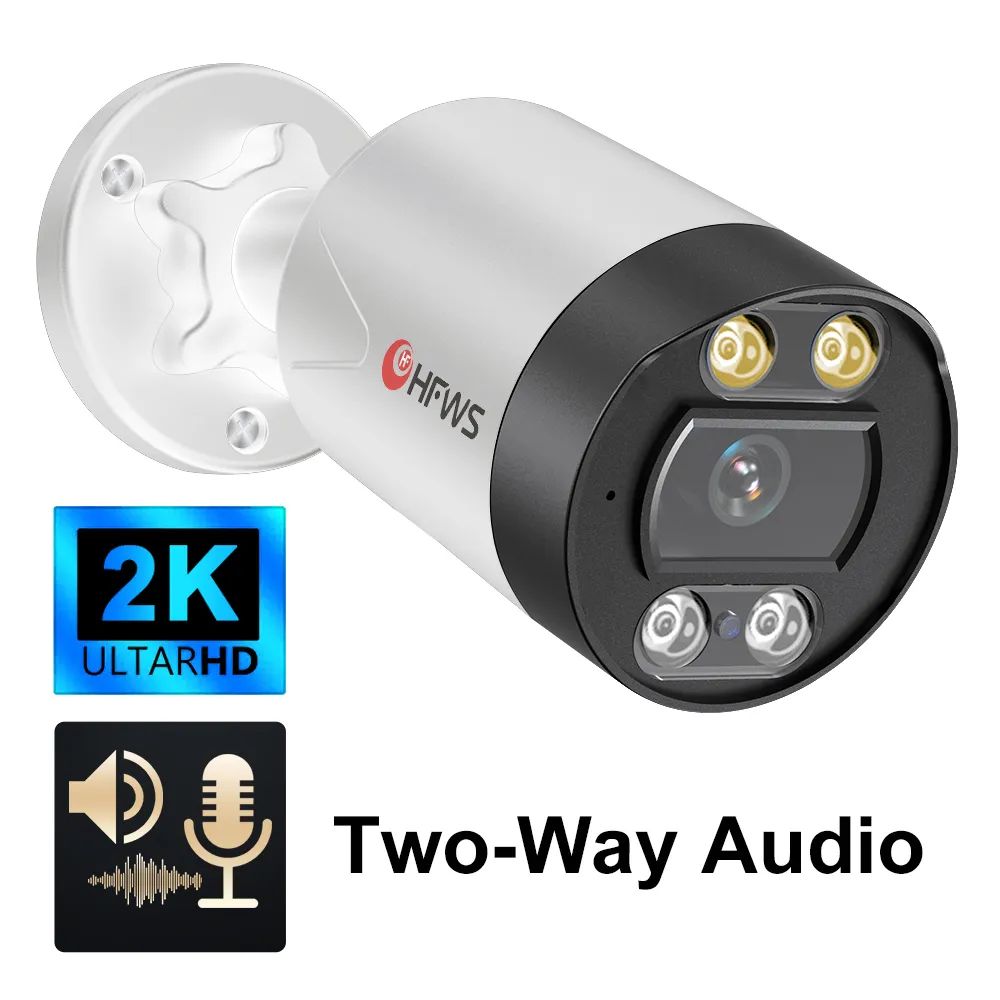 Audio bidireccional 2K 4MP