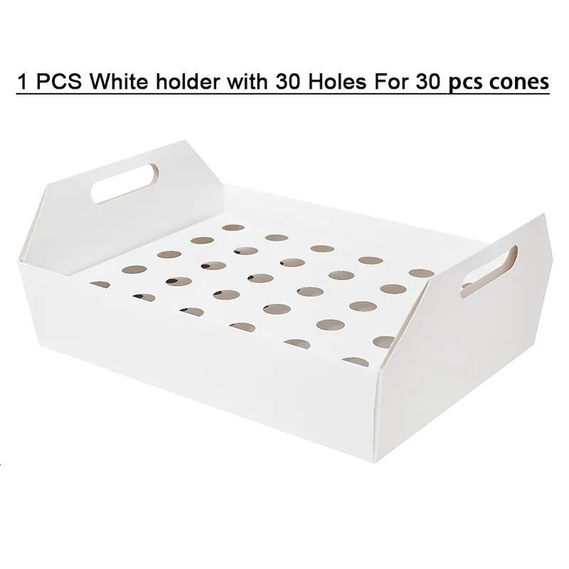 Cone Holder White