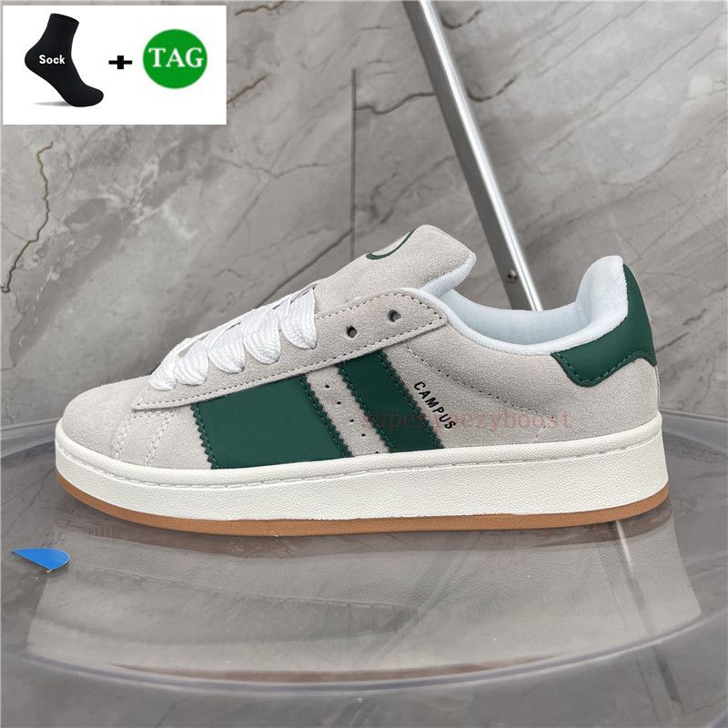 18 Crystal White Dark Green