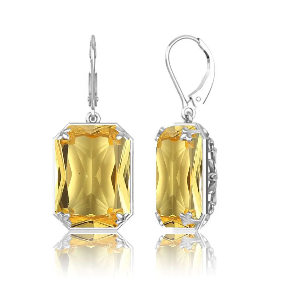 Citrine y-antiek zilver