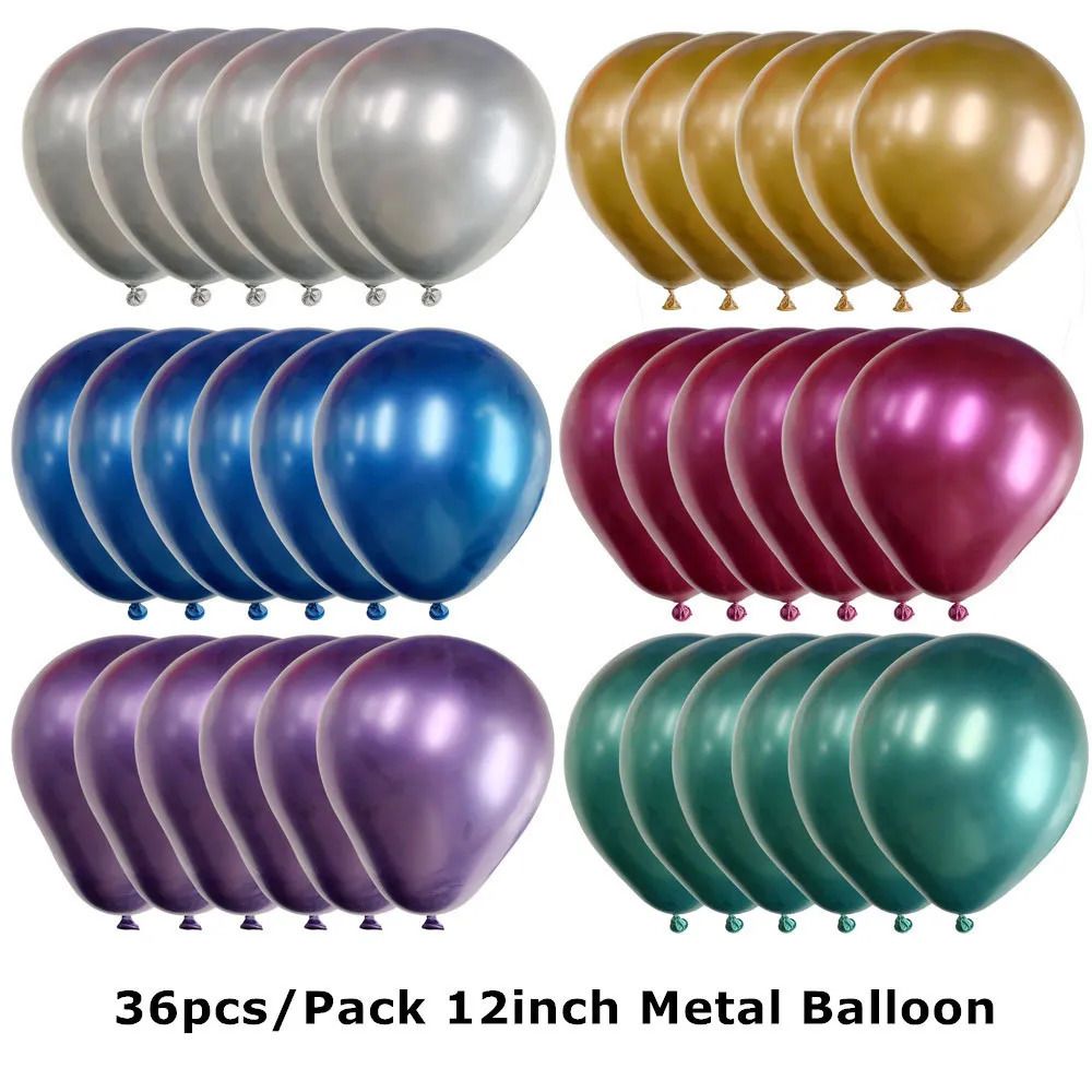 36st metallballong