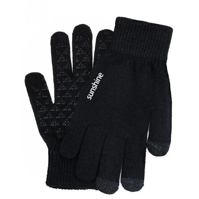 guantes negros