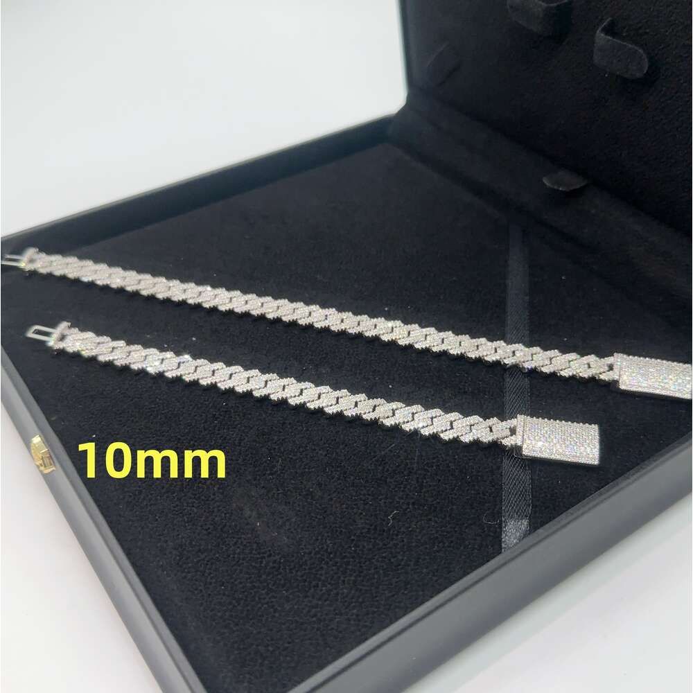 10mm Silver-9inches-bracelet