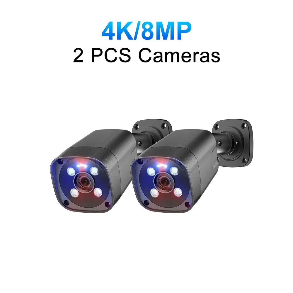 2 камеры 4K 8MP