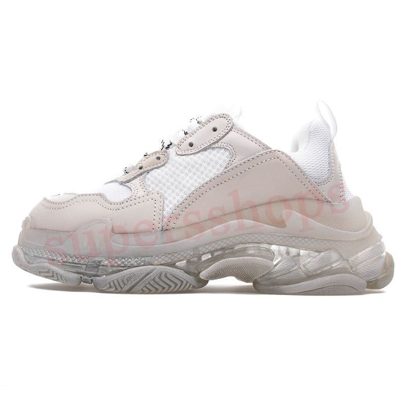 T23 36-45 Clear Sole White