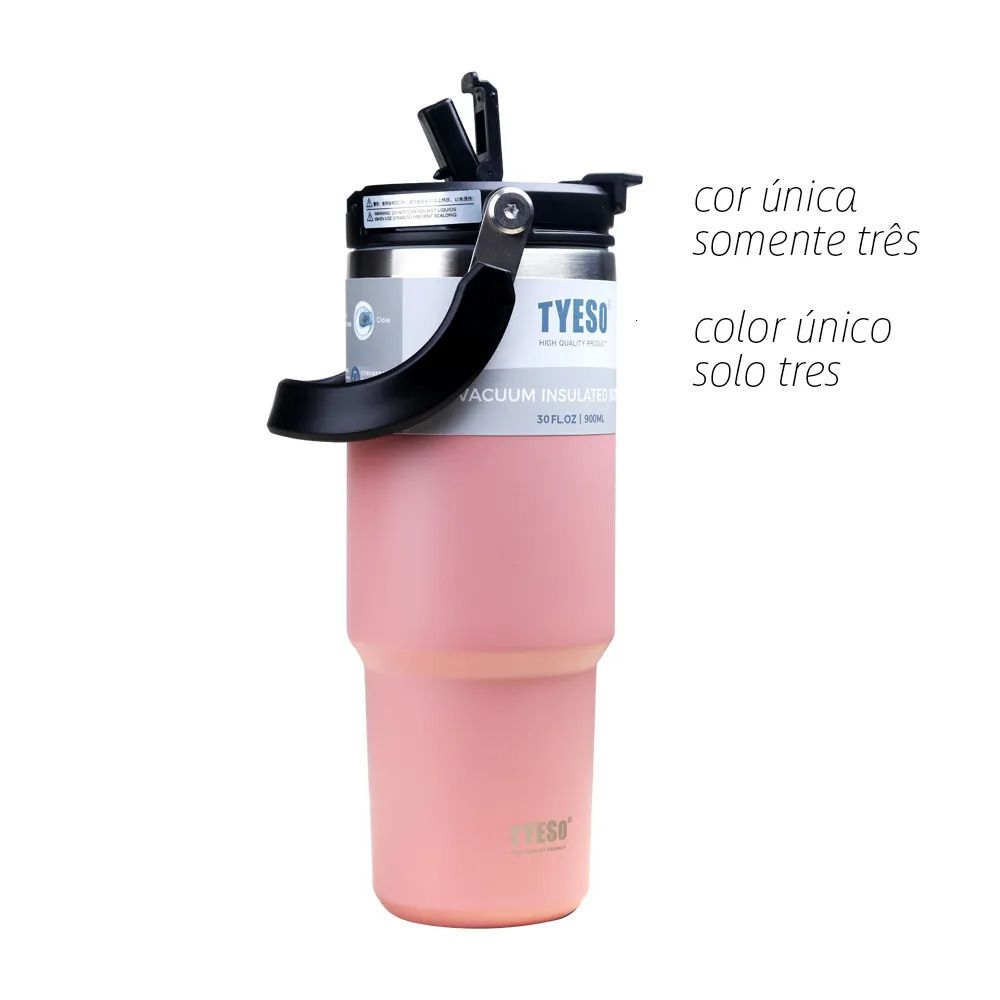 pink thermos