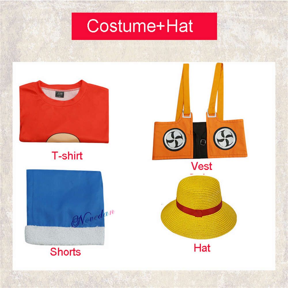 Luffy Costume Hat