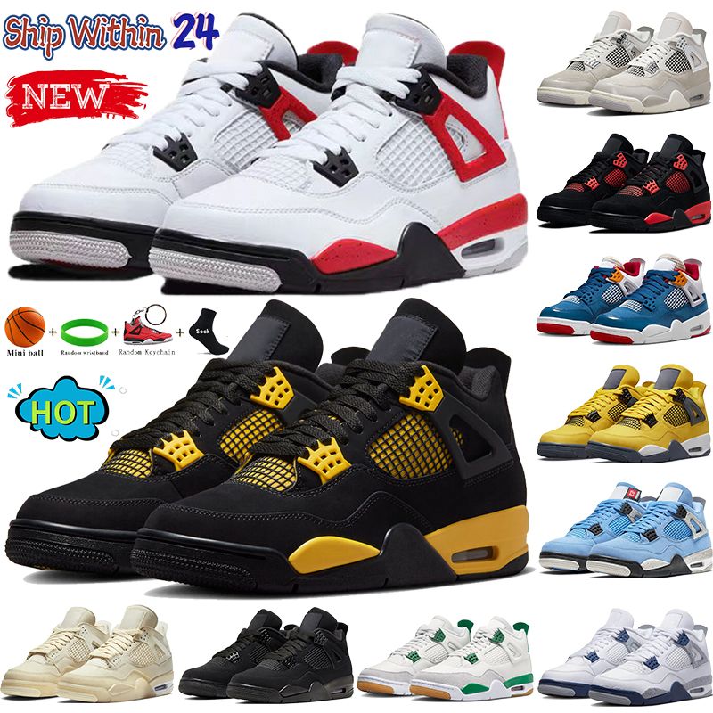 Military Black Cat 4 Basketball Shoes Outdoor Pine Green Mens 4s Canvas Red  Thunder Yellow Sail White Oreo Women Mens Sneakers Sports Trainers Size 5.5  13 From Dropshipping_shop, $19.3