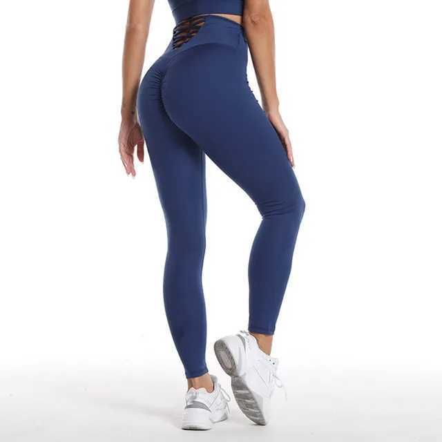 blue yoga pants