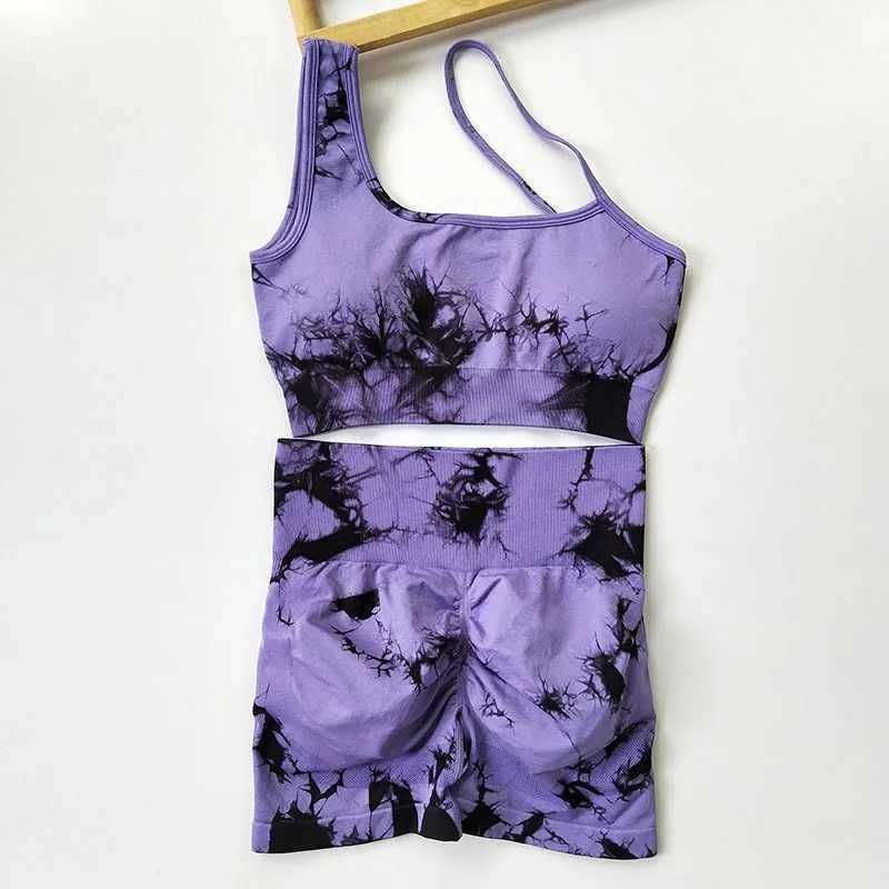 black purple set