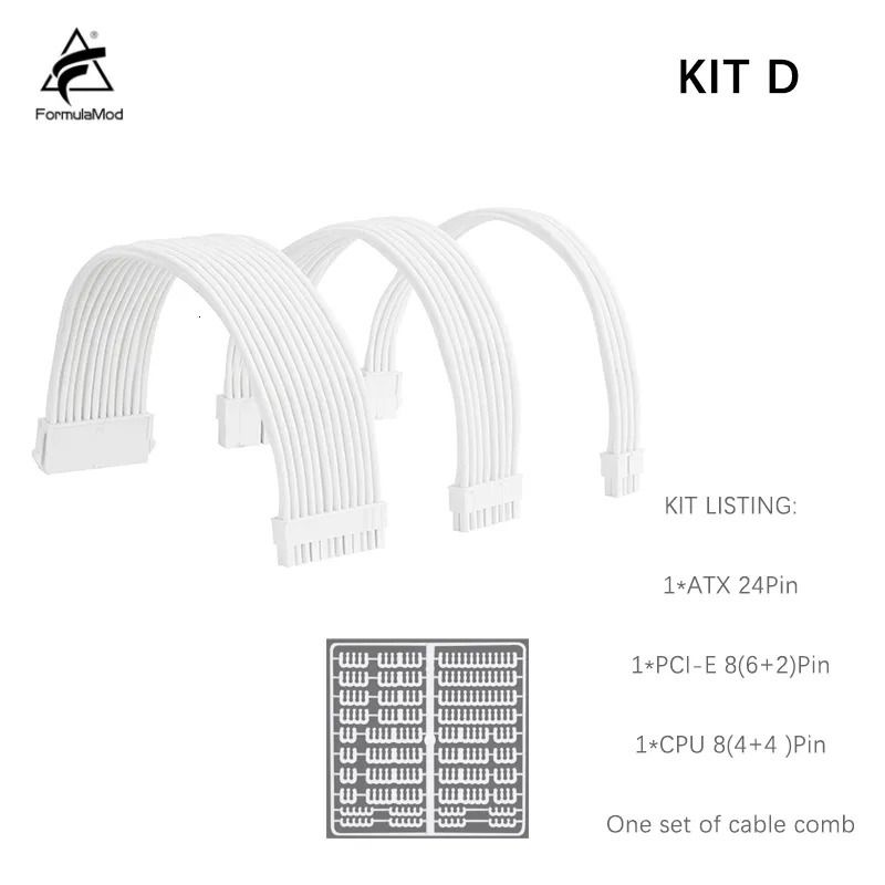 Kit d-All White with Combs