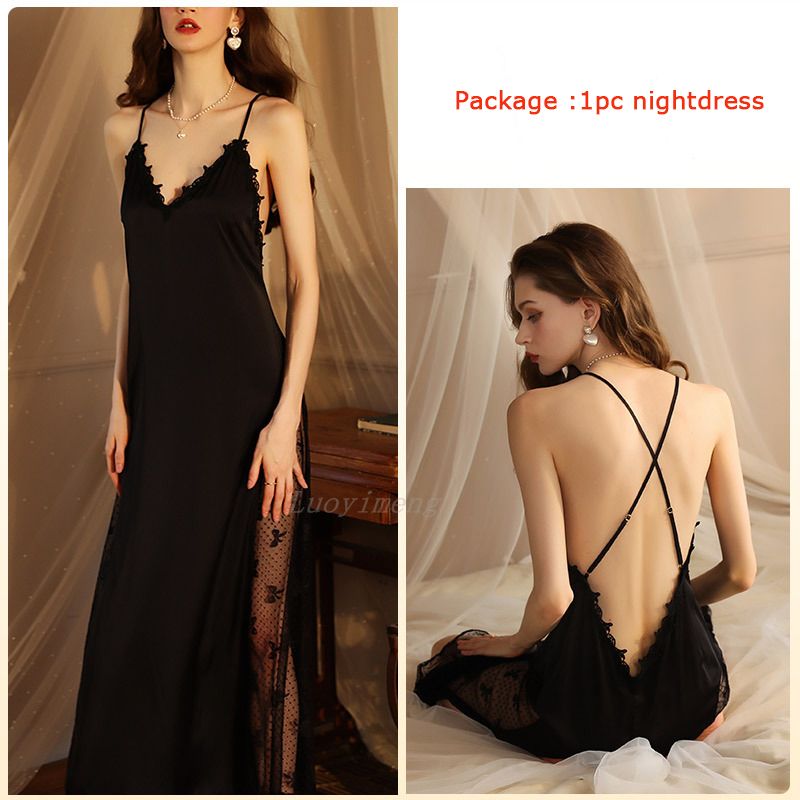 Nightdress preto