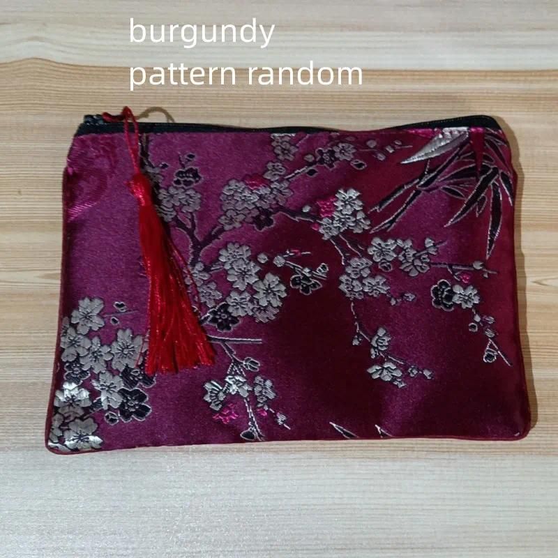 Burgundy China 17.5x12.5cm about